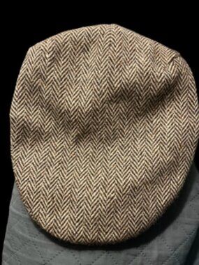 Hanna Hats Vintage Cap Tweed Made in Ireland